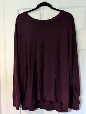 2X Women's Pullover Sweatshirt - Plum
